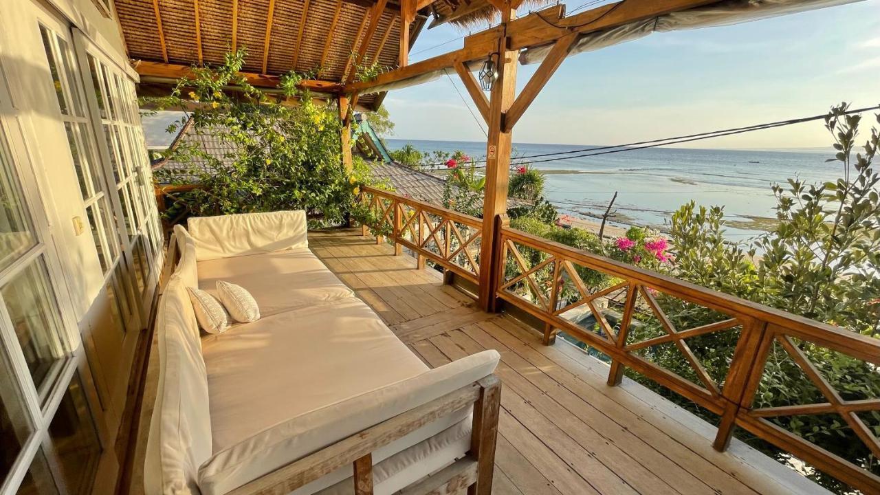 Serenity Luxurious Beachfront Villa & Spa With Private Infinity Pool, 8 Guests Gili Air Eksteriør bilde