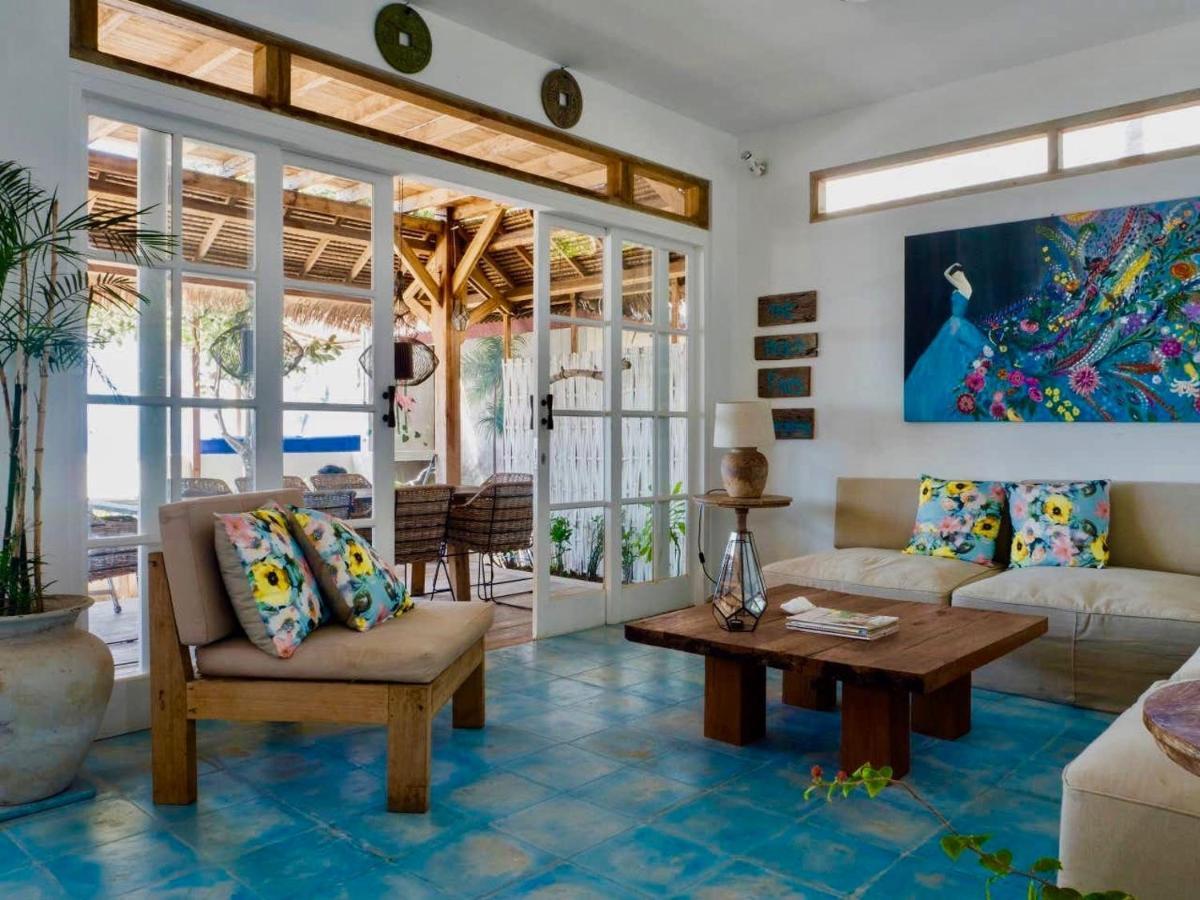 Serenity Luxurious Beachfront Villa & Spa With Private Infinity Pool, 8 Guests Gili Air Eksteriør bilde